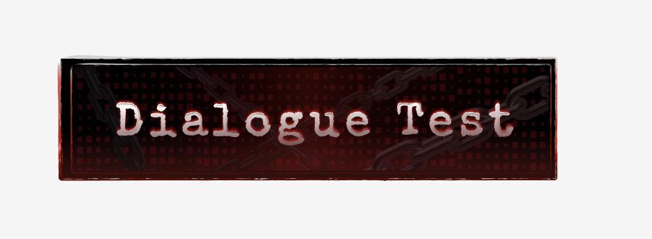 Horror Dialogue Bar